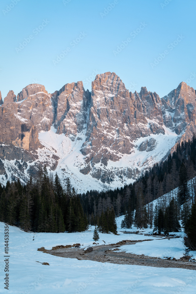 The Dolomites Mountains in Northern Italy