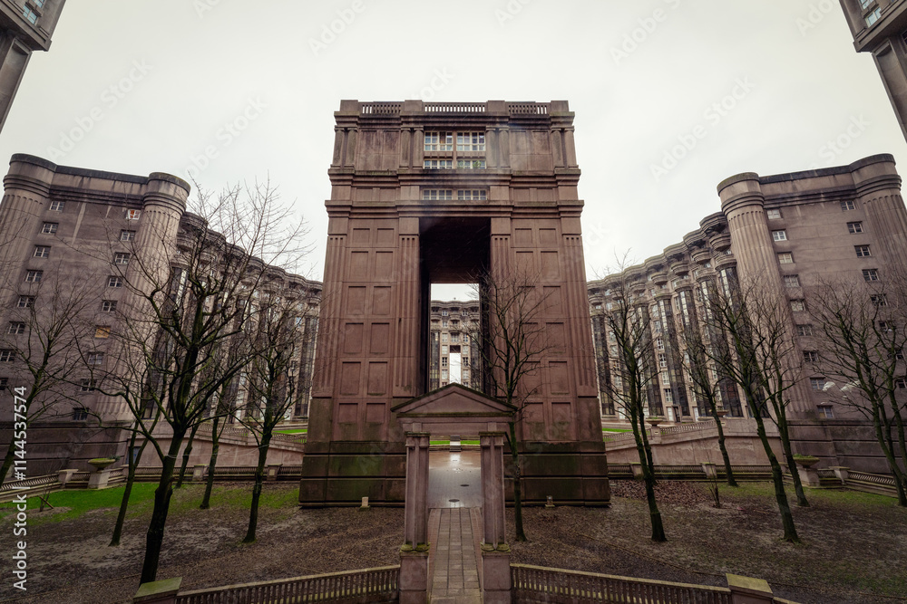 Brutalist Architecture in Suburban Paris