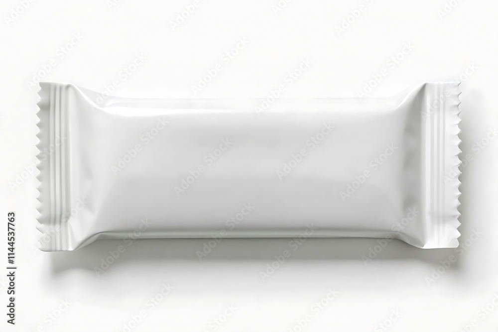 Blank Glossy Chocolate/Candy Bar Packaging White Mockup Blank Glossy Chocolate/Candy Bar Packaging White Mockup