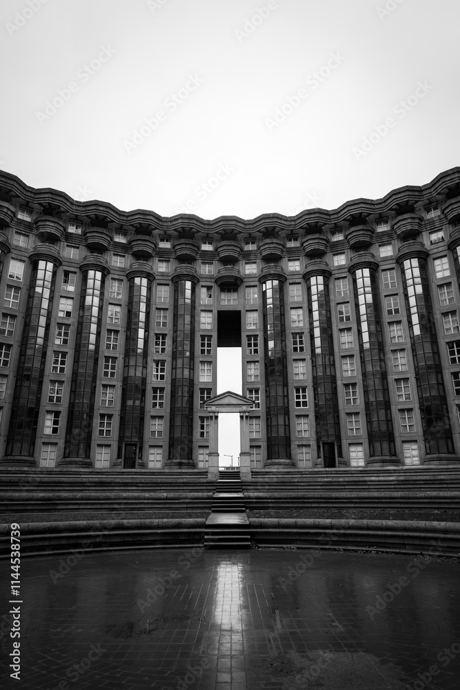 Brutalist Architecture in Suburban Paris