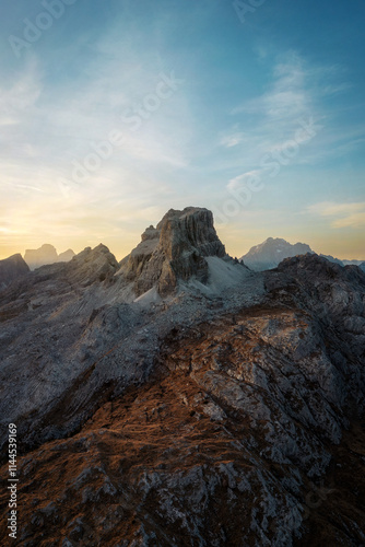 Obraz na płótnie The Dolomites Mountains in Northern Italy w salonie
