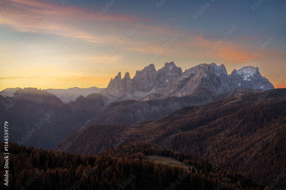 The Dolomites Mountains in Northern Italy