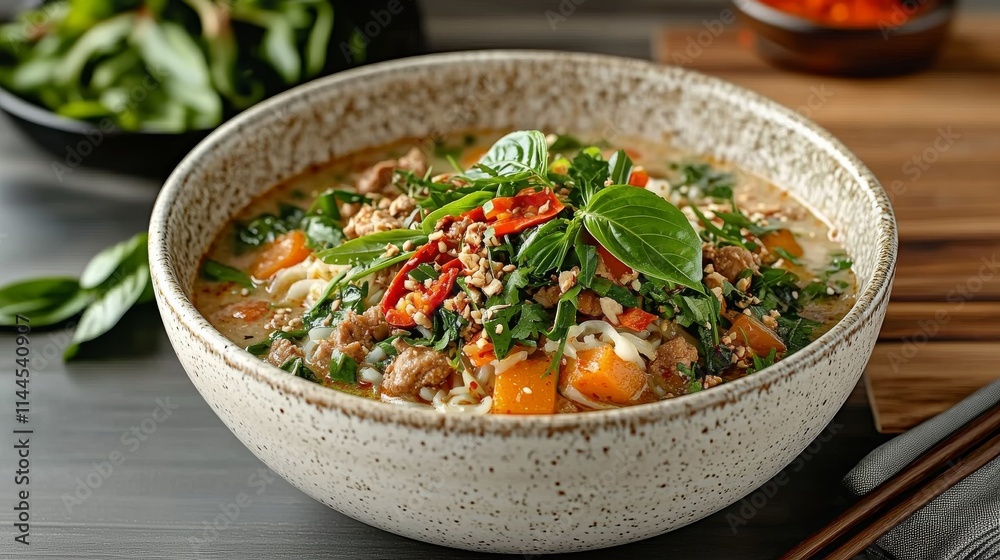 Delicious Meat and Vegetable Soup Delicious Meat and Vegetable Soup
