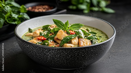 Delicious Green Curry with Tofu