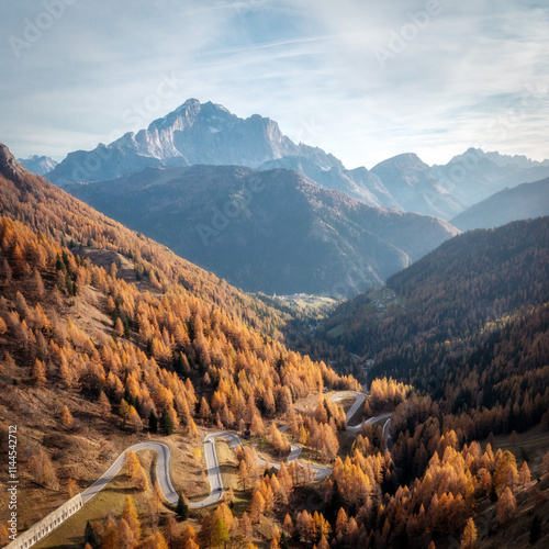 Obraz na płótnie The Dolomites Mountains in Northern Italy w salonie