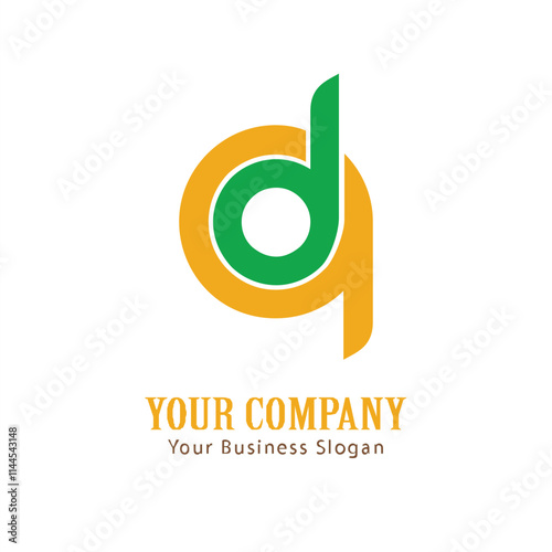 QD lettering logo is simple, easy to understand and authoritative