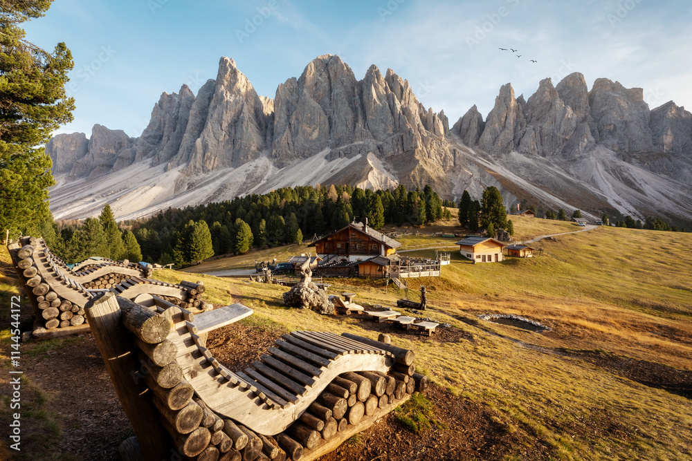 Geisleralm in the Italian Dolomites