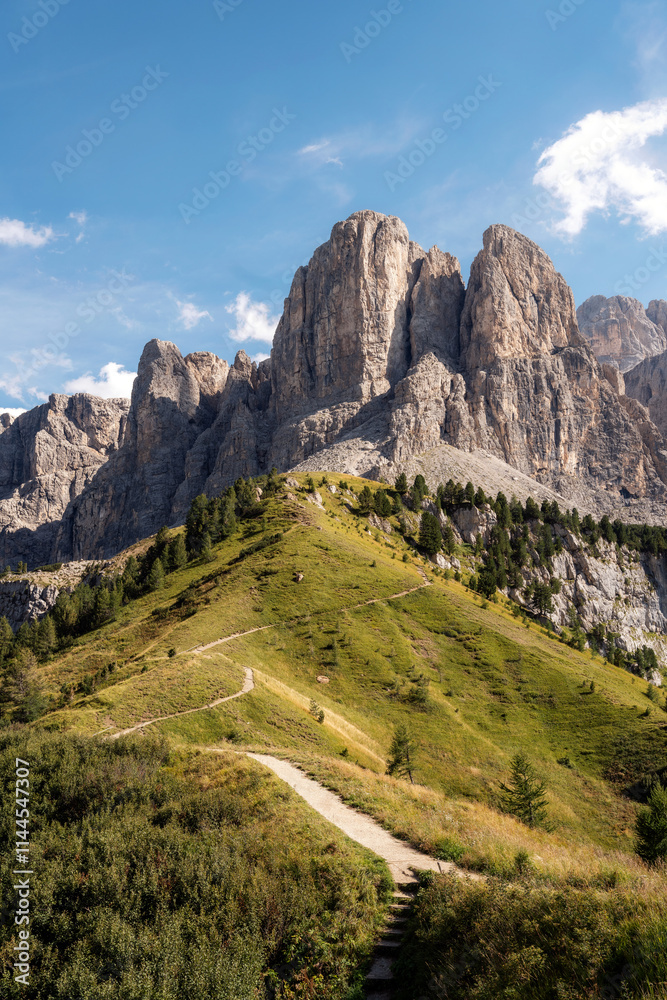 The Dolomites Mountains in Northern Italy