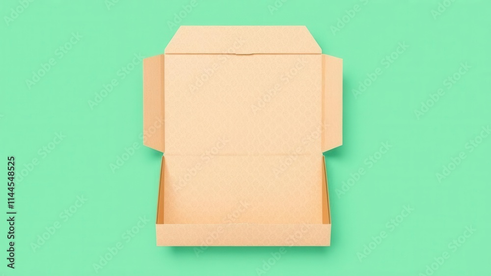 Pizza box corrugated package die cut with mock up on white background, mock up, packaging Pizza box corrugated package die cut with mock up on white background, mock up, packaging