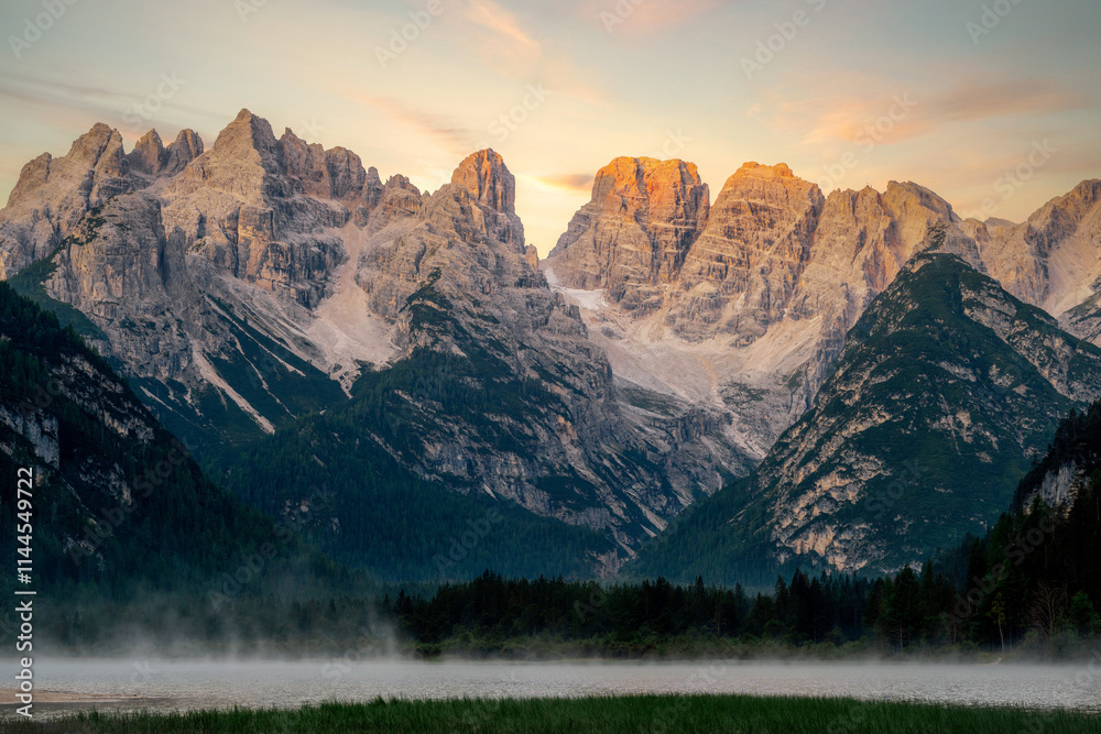 The Dolomites Mountains in Northern Italy