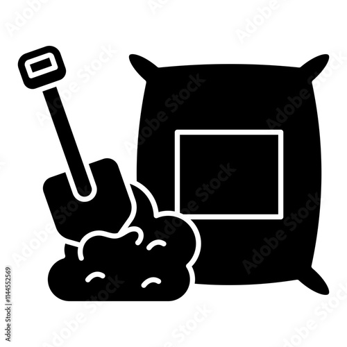 Perfect design icon of cement sack
