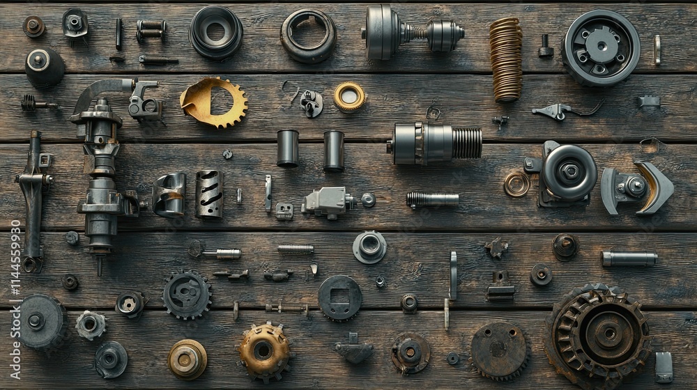 A Symphony of Tools: A Visual Exploration of Precision Engineering and Mechanics A Symphony of Tools: A Visual Exploration of Precision Engineering and Mechanics