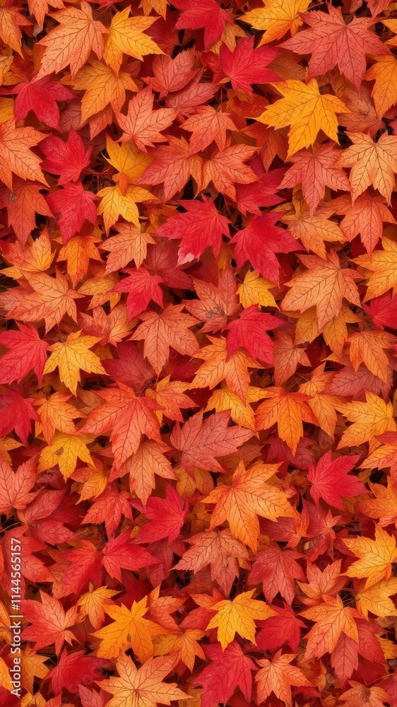 Intricate pattern of vibrant red, orange, and yellow fallen autumn leaves, season, leaf pile, leaf pile texture Intricate pattern of vibrant red, orange, and yellow fallen autumn leaves, season, leaf pile, leaf pile texture