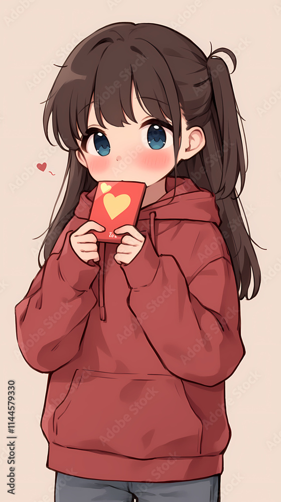 Adorable Anime Manga Valentine’s Character for Romantic Designs Adorable Anime Manga Valentine’s Character for Romantic Designs