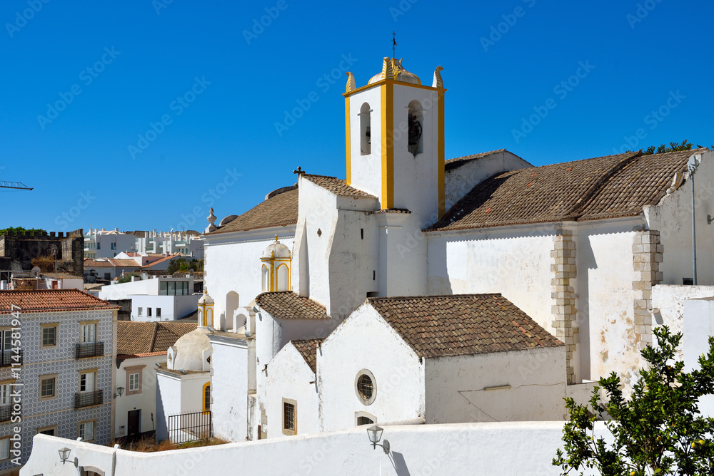 Fototapeta premium Igreja de Santiago (Church of Santiago) Tavira Portugal
