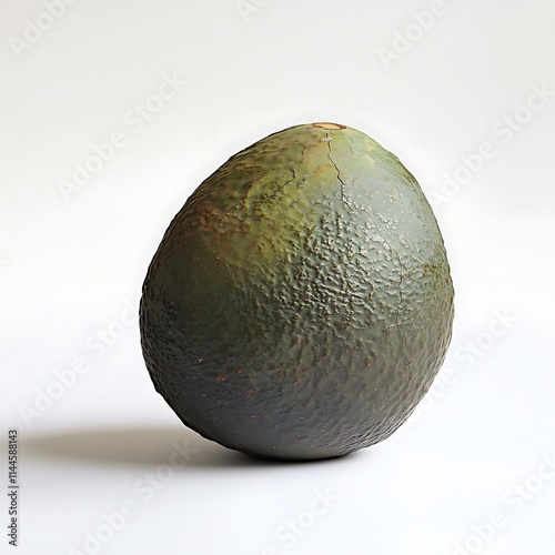 Avocado Isolated on White Background