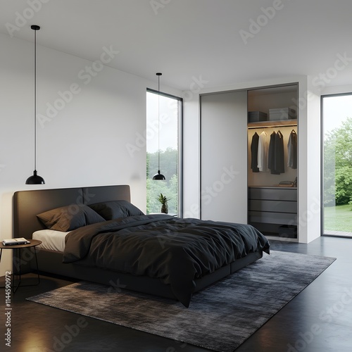 interior of a bedroom
