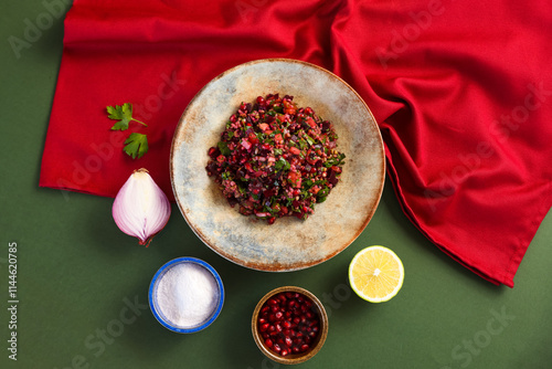 Pomegranate and Beetroot Tabbouleh