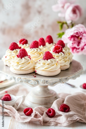 Berries and meringue
