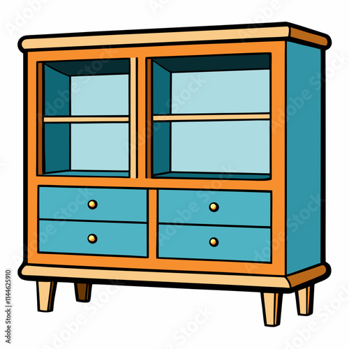 wardrobe with drawers