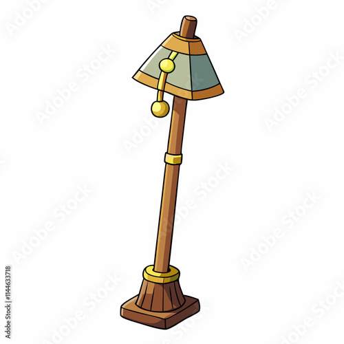 illustration of a lamp