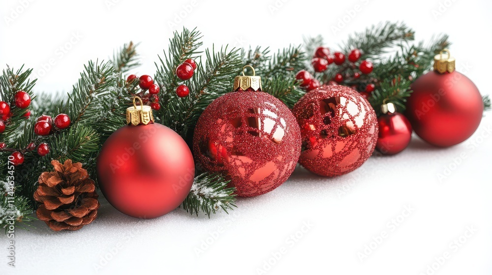 Christmas white background celebration decoration. Christmas white background celebration decoration.