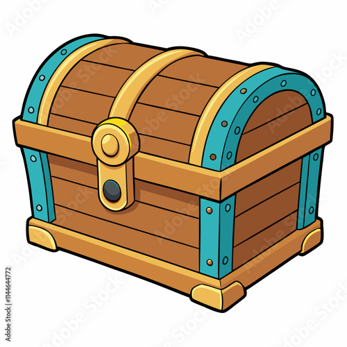 wooden treasure chest