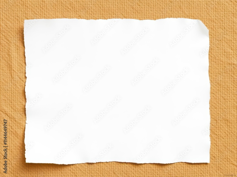 Fototapeta premium White paper texture background with fibrous surface and subtle grainy texture, paper, grunge