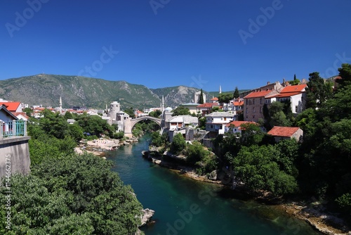 Mostar town, Bosnia and Herzegovina