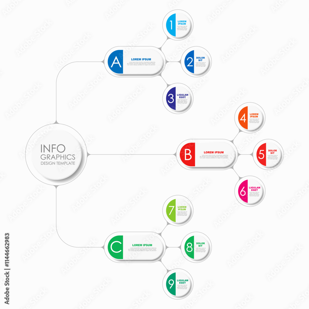 Infographic design template with place for your data. Vector illustration. Infographic design template with place for your data. Vector illustration.