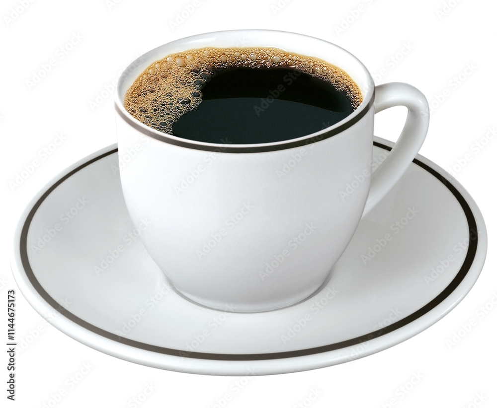 xícara com café isolado em fundo transparente xícara com café isolado em fundo transparente