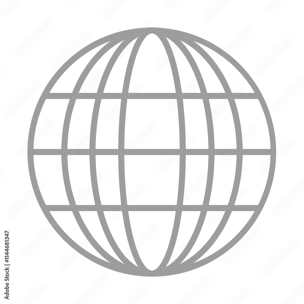 Globe Icon Design Globe Icon Design
