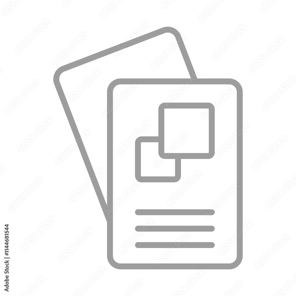 Flashcards Icon Design Flashcards Icon Design
