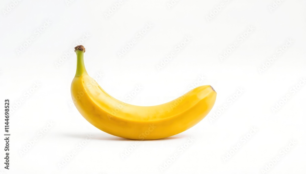 Banana Isolated On White Background Banana Isolated On White Background