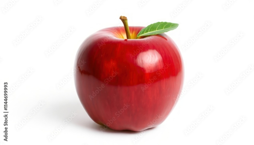 Apple Isolated On White Background Apple Isolated On White Background