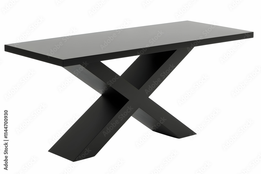Sleek Black Console Table with X-Base Design, Perfect for Entryway or Living Room, Adds Modern Elegance to Any Space. Sleek Black Console Table with X-Base Design, Perfect for Entryway or Living Room, Adds Modern Elegance to Any Space.