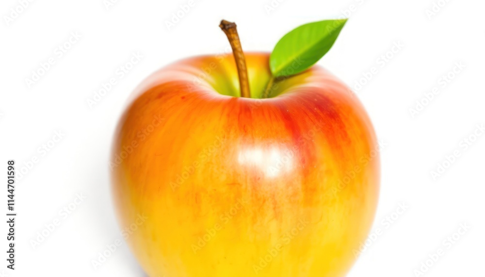 Apple Isolated On White Background Apple Isolated On White Background
