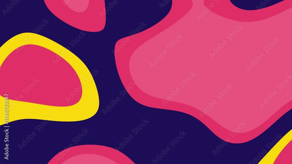 Vibrant Abstract Background in Pink and Yellow for Modern Design and Creative Projects