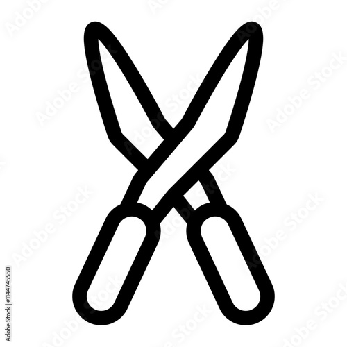 Pruning shears icon