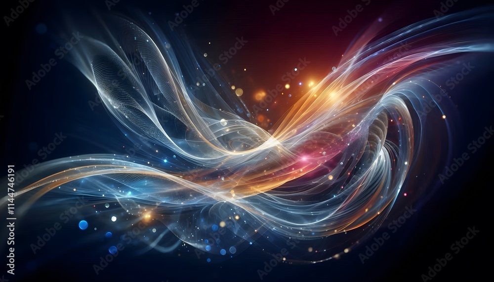 custom made wallpaper toronto digitalvisualization of fractal waves