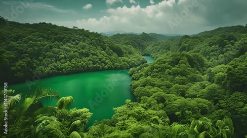 lake and forest