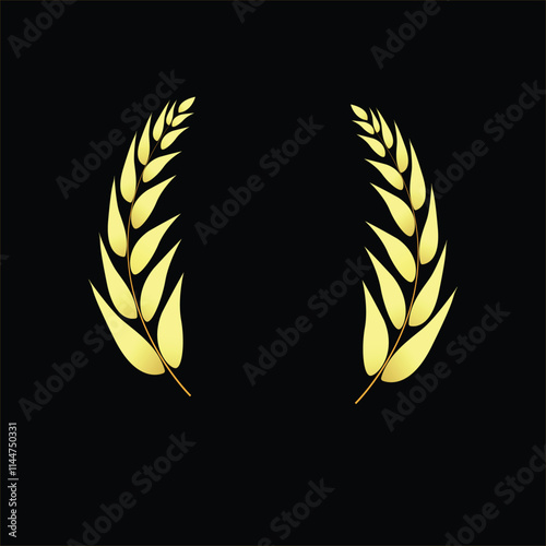 Gold film awards golden award wreaths