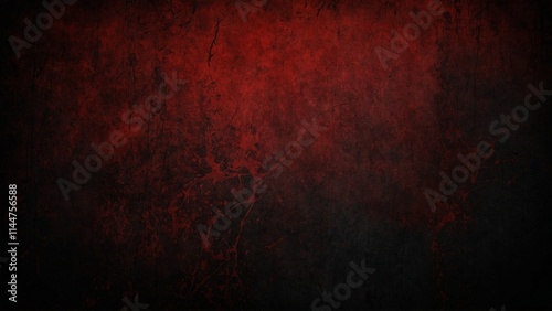 Black and red grunge texture background