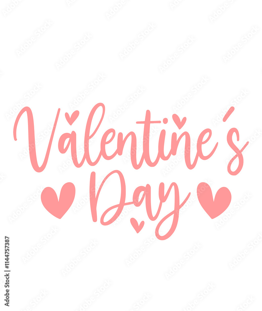 Valentine’s Day typography text on plain white transparent isolated background for card, shirt, hoodie, sweatshirt, apparel, tag, mug, icon, poster or badge Valentine’s Day typography text on plain white transparent isolated background for card, shirt, hoodie, sweatshirt, apparel, tag, mug, icon, poster or badge