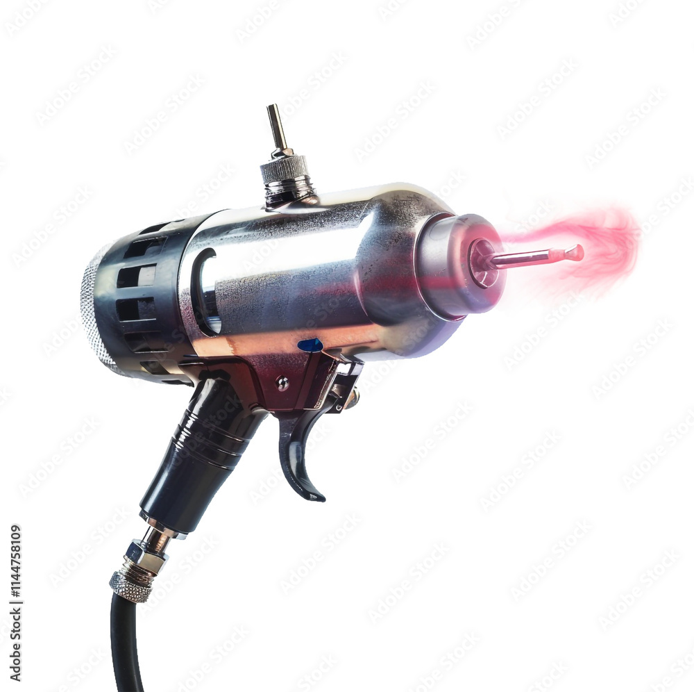 Airbrush Isolated on Transparent Background Airbrush Isolated on Transparent Background