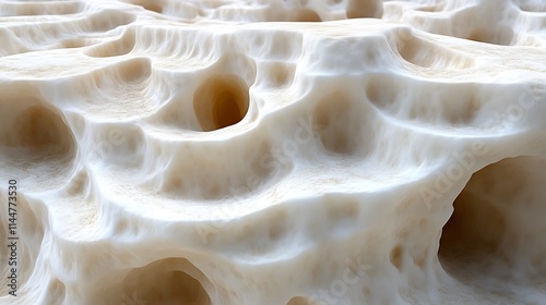 Abstract Image Of Porous Bone Structure photo