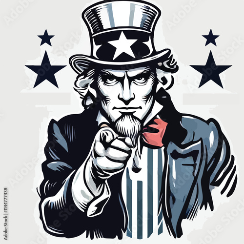 uncle sam vector