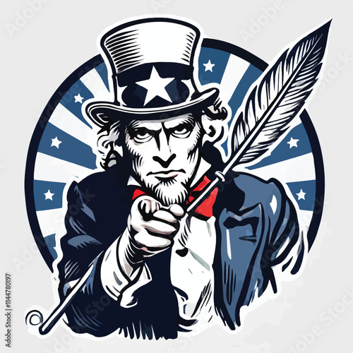 uncle sam vector