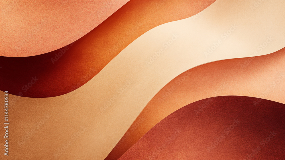Abstract waves create a warm and inviting texture in a modern design composition Abstract waves create a warm and inviting texture in a modern design composition