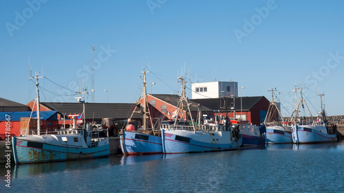 Fishing Boats in Port
